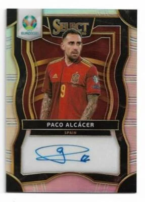 2020 Panini Select UEFA Euro Autograph Auto Card : Paco Alcacer #A01 - Image 1 of 2
