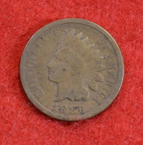 1886 T2 Indian Head Cent Penny Better Date Circulated Coin IH938 - Picture 1 of 2