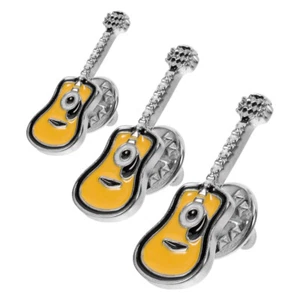 3 Pcs Cartoon Brooch Pin Badges Musician Hat Pin Clothes Badge - Picture 1 of 12