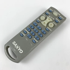 Telecomando originale Sanyo FXTB grigio ricambio è stato testato - Foto 1 di 5