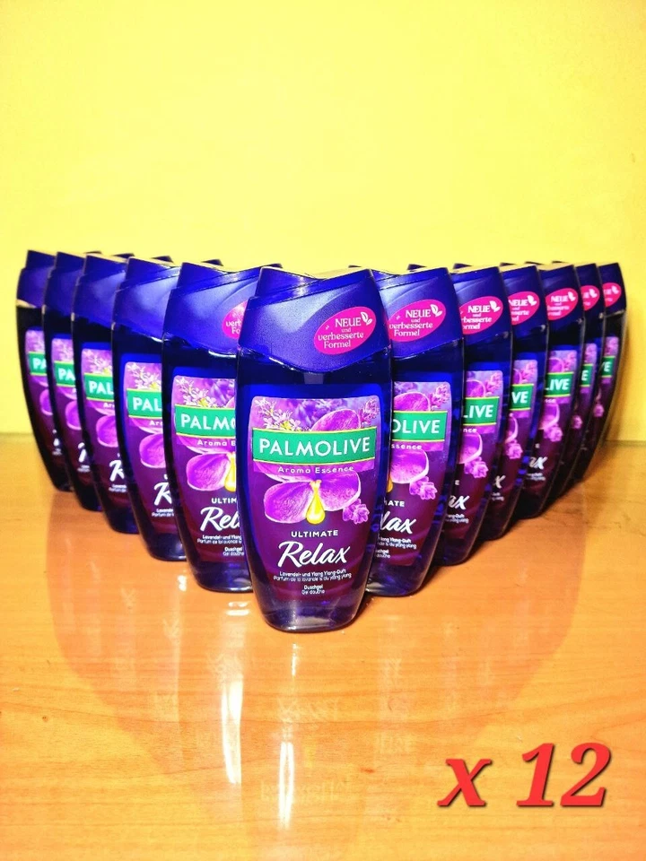 12x Palmolive Ultimate Relax Bagnodoccia 250ml – Lavanda e Ylang Ylang Offerta - Immagine 1 di 1