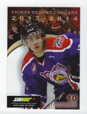 2013-14 Prince George Cougars (WHL) Tyler Mrkonjic