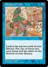 WOTC MtG Portal 2nd Age Sleight of Hand (C) EX