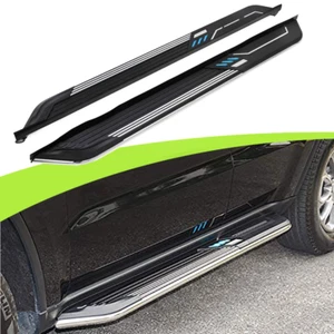 2Pcs Aluminum Running Boards Fixed Nerf Bars Side Step Fit for Kia EV5 2023-2025 - Picture 1 of 7