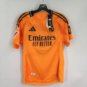Bellingham 5 Emirates Fly Better Adidas Slim Fit Jersey Men's Small Yellow Shirt - Picture 1 of 11