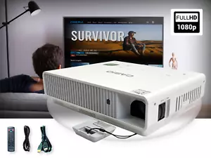 2500 ANSI DLP Projector for Home Theater Movie Lovers Cinema TV Video Full HD 3D - Picture 1 of 11