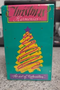 Christmas Harmonies The Art Of Relaxation Cassette Box Set SEALED - Picture 1 of 4