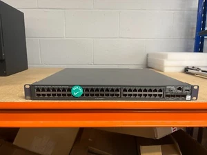 JF242A H3C A5810 48-PORT GIGABIT ETHERNET SWITCH, 4x FIBRE SFP PORTS Inc VAT - Picture 1 of 3