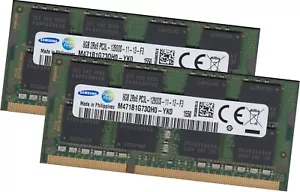 2x 8GB 16GB DDR3 1600 RAM Lenovo THINKPAD T420 T420s T420i Samsung - Picture 1 of 1