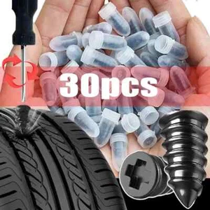 New Car Vacuum Tyre Repair Nails Scooter Bike Tire Puncture Repair Tubeless Tool - Picture 1 of 17