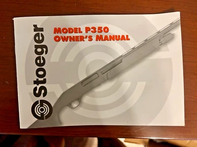 Escopeta Stoeger Modelo P350 Manual del Propietario Foto 1 de 2
