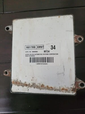 Chevrolet Aveo5 2006 módulo de computadora de motor (ECM/ECU) 96436783 Foto 1 de 2