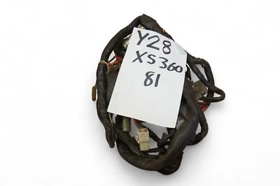 1981 Yamaha XS360 Xs 360 Wiring Harness Y28 *AH8 - Image 1 of 4