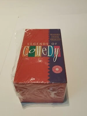 Readers Digest Legends of Comedy Collectors Edition 3 Sealed VHS Set 1920-1960s - Image 1 of 4