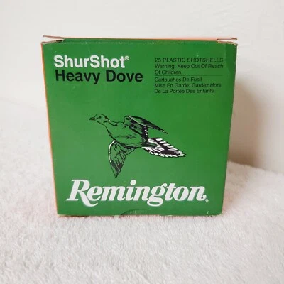 Remington SureShot R12HD75 Shotshell 12G Green Collector's EMPTY BOX Only! - Image 1 of 4