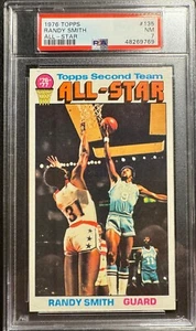 1976 TOPPS Basketball Randy Smith All Star, # 135 PSA 7, Buffalo Braves - Picture 1 of 2