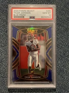 2020 Select Tyler Johnson Concourse Blue Prizm Rookie RC /75 Buccaneers - Picture 1 of 2