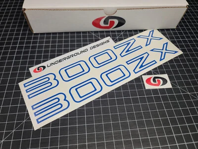 Calcomanías 300ZX (2pk) pegatinas de puerta contorno Racing Stance para Nissan 300ZX Z31 Z32 Foto 1 de 4