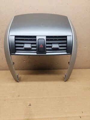 🏁 Toyota Corolla 2009-2011 tablero central delantero ventilación aire moldura bisel peligro fabricante de equipos originales Foto 1 de 4