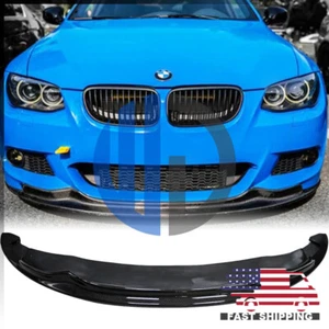 Labio delantero de fibra de carbono estilo AK para BMW E92 E93 LCi M Tech 2011 2012 2013 - Imagen 1 de 6