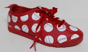 ONITSUKA TIGER by ASICS MEXICO 66 DISNEY SNEAKERS BLACK or RED POLKA DOT MINNIE - Picture 1 of 13