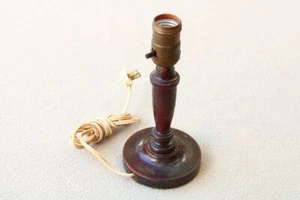 Holz Stablampe alte Leuchte Deko Western rustikal Hütte Dampf Bergmann Strand XG - Bild 1 von 8