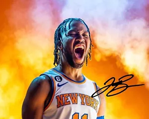 Jalen Brunson signed Photo Reprint 8x10 11x14 glossy auto New York - Bild 1 von 1