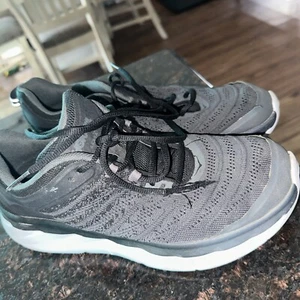 Hoka One SHOES Womens WAKASA 1099739 BDSD Black Running Sneakers Size 10 - Picture 1 of 9