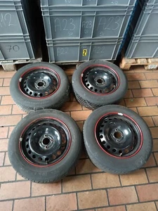 Renault Megane II CC Kombi Satz Sommerräder Stahlfelgen 195/65R15 91H DOT 1518 - Bild 1 von 13