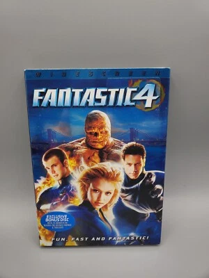 Fantastic Four Widescreen DVD Jessica Alba Chris Evans Foto 1 de 4