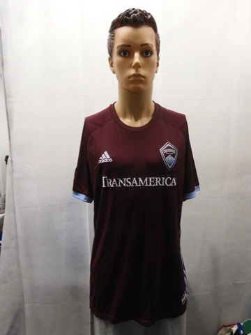 NWT 2018 Colorado Rapids Adidas Soccer Jersey MLS L Cover