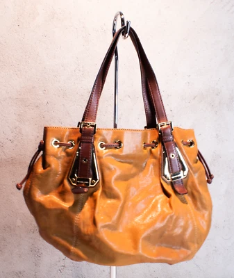 Michael Kors Peanut Leather Tote Satchel Purse Handbag - Image 1 of 4