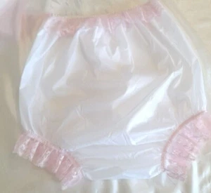 Adult Baby AB/DL Diaper Lover Waterproof Incontinence Briefs Pants Knickers - Picture 1 of 27