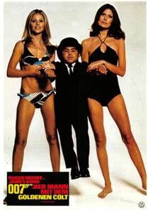 James Bond 007 - Der Mann mit dem goldenen Colt ORIGINAL Aushangfoto Roger Moore - Picture 1 of 1