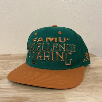 FAMU Florida A&M винтажная стартовая бейсболка с застежкой сзади превосходная с заботой - Изображение 1 из 4