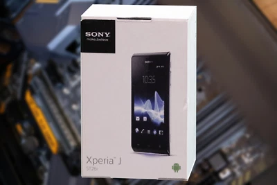 Xperia J ST26i Unlocked Sony Ericsson Android Smartphone (In box) - Image 1 of 4