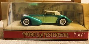 MATCHBOX - MODELS OF YESTERYEAR - 1938 HISPANO-SUIZA CAR - Y-17 - BOXED