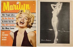 Marilyn Monroe Magazine 1962 Her Tragic Life Earl Moran Calendar Press Photo EX+ - Picture 1 of 23