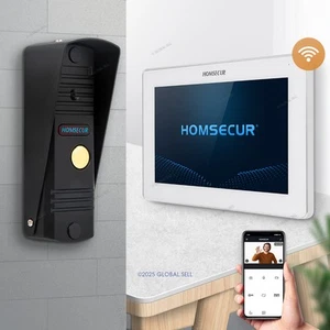 HOMSECUR WIFI Video Doorphone Entry Intercom Night Vision Door Unlock Monitoring - Picture 1 of 7