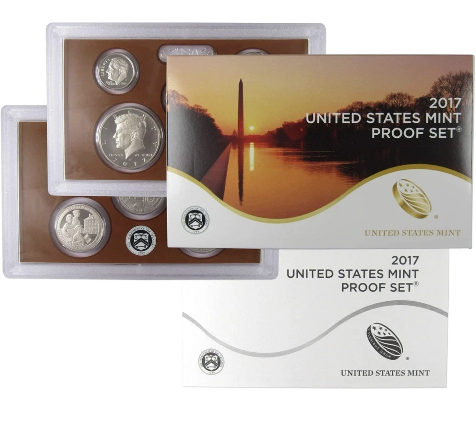 2017 Clad Proof Set U.S. Mint Original Government Packaging OGP COA - Image 1 of 1