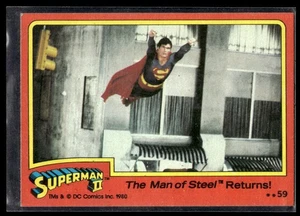 1980 Topps Superman II #59 The Man of Steel Returns! - Bild 1 von 2