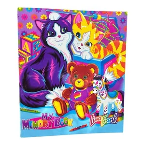 Vintage 90s Lisa Frank Playtime Kittens My Memory Book 3 Ring Binder. - Picture 1 of 14