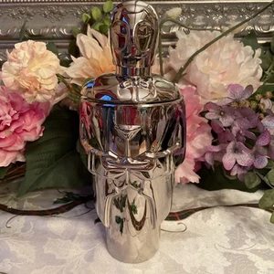 Vintage Lenox Butler's Pantry Chrome Bartender Martini Cocktail Shaker NEW - Picture 1 of 10