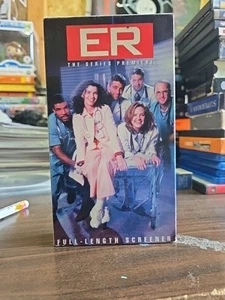 ER The Series Premiere Full Length Screener VHS Tape George Clooney - Picture 1 of 1