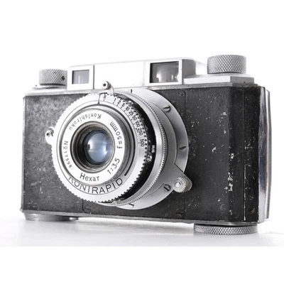 Lente hexagonal para cámara telémetro de película KONICA I 35 mm F3,5 de Japón Foto 1 de 4