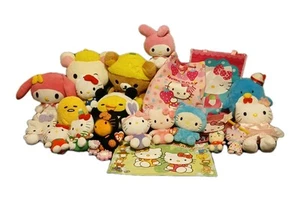 Sanrio Hello Kitty My Melody Gudetama Rilakkuma verschiedene Plüsch & Tasche Posten LESEN - Bild 1 von 21