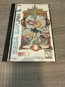 Magic Knight Rayearth SEGA SATURN CIB Stickers/Reg TESTED & WORKING Complete