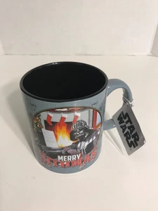 Neu mit Etikett ViTG Silber Büffel Disney Star Wars Darth Vader Merry Sithmas Kaffeebecher - Bild 1 von 10