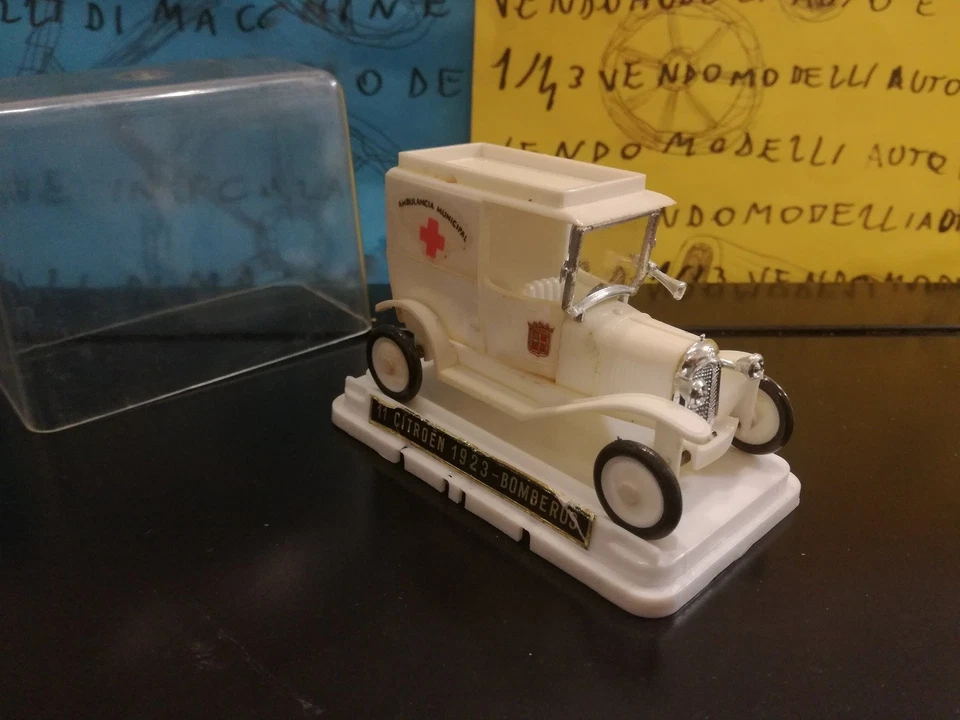 1/43 GUISVAL Citroen 1923 Ambulancia Municipal Bomberos ambulanza ambulance RARE - Immagine 1 di 1
