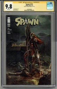 SPAWN #315 CGC 9.8 SS SIGNED BJORN BARENDS TODD MCFARLANE STORY LOW POP 7 RARE - Picture 1 of 4